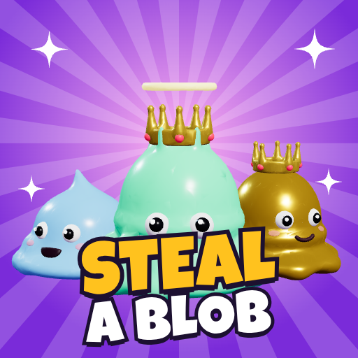 The Steal a Blob logo